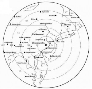 Johnville's Centrifuge's Map
